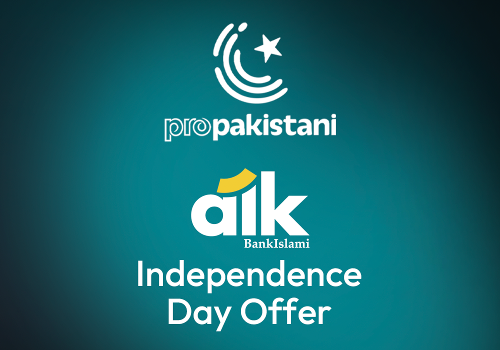 Aik celebrates Independence Day with 14% cashback on all transactions.